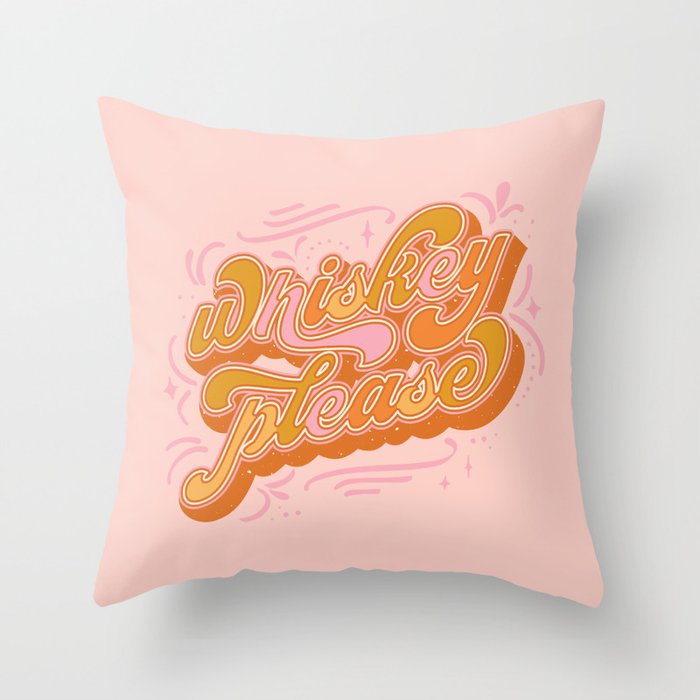 Whiskey Please Throw Pillow Gallery Image 6