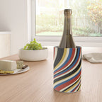 Wavy Stripes IX - Bauhaus Palette Wine Chiller Gallery Image 4
