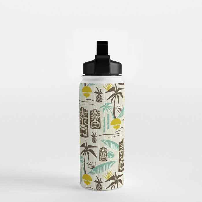 Island Tiki - Tan Water Bottle Gallery Image 2