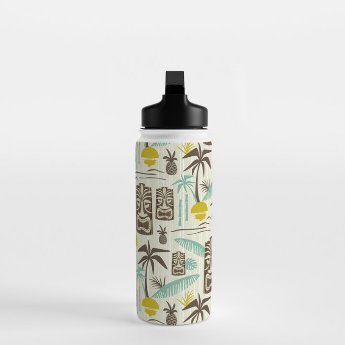 Island Tiki - Tan Water Bottle Gallery Image 3