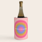 You Deserve Love And Light - Aura Gradient  Wine Chiller Gallery Image 1