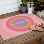 You Deserve Love And Light - Aura Gradient  Outdoor Rug Gallery Image 2