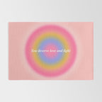 You Deserve Love And Light - Aura Gradient  Rug Gallery Image 2