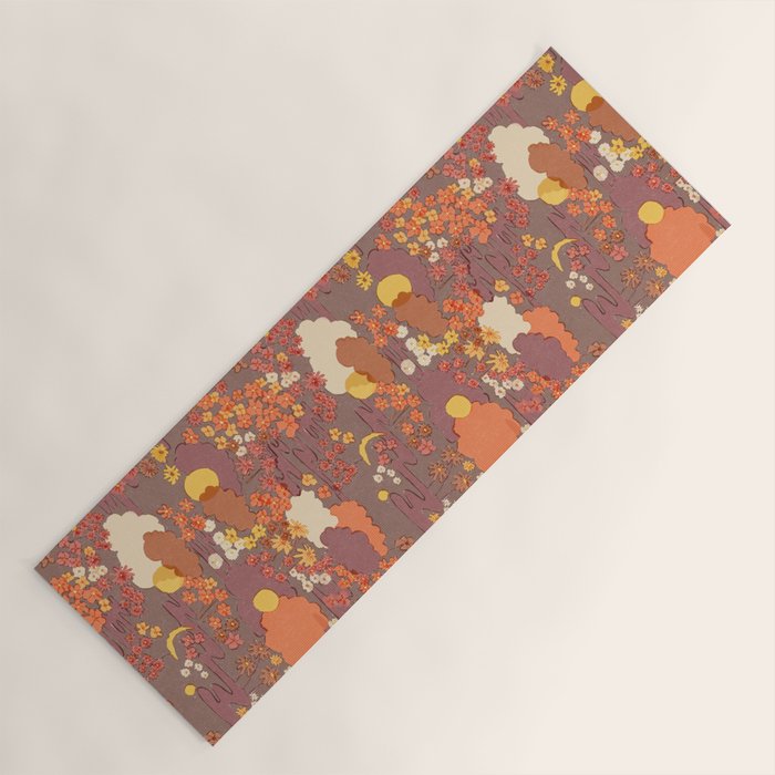 Bohemian Garden Yoga Mat Gallery Image 1