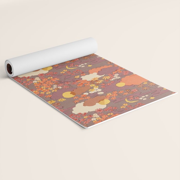 Bohemian Garden Yoga Mat Gallery Image 2