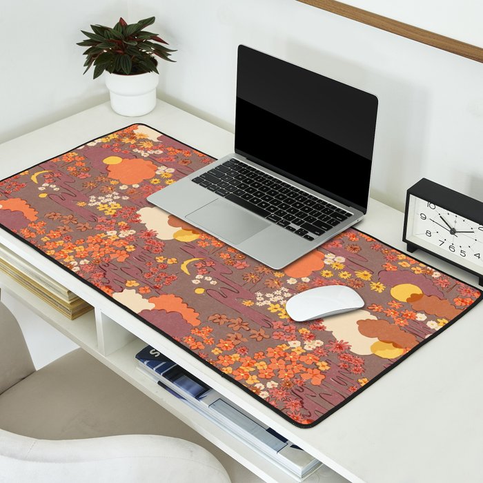Bohemian Garden Desk Mat Gallery Image 2