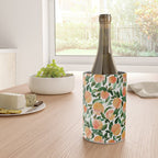 GEORGIA PEACHES Watercolor Peach Print Wine Chiller Gallery Image 4