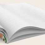 GEORGIA PEACHES Watercolor Peach Print Notebook Gallery Image 2