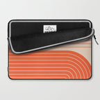 Two Tone Line Curvature XI  Laptop Sleeve Gallery Image 2