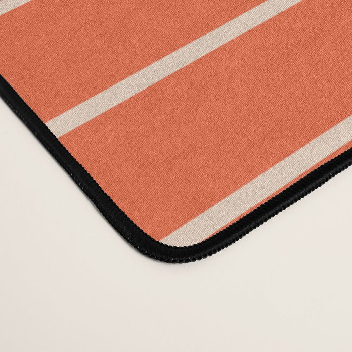 Two Tone Line Curvature XI  Desk Mat Gallery Image 4