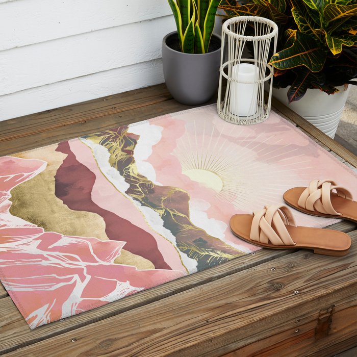 Summer Sunrise Outdoor Rug Gallery Image 2
