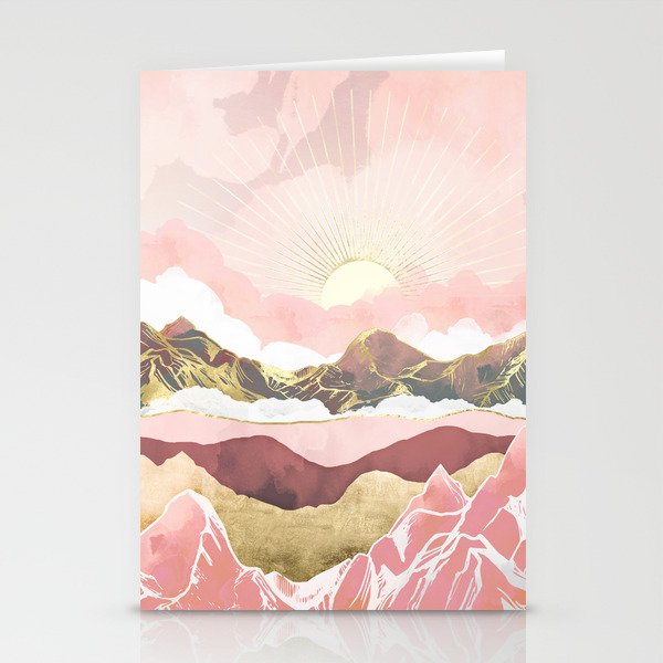 Summer Sunrise Stationery Card Gallery Image 1