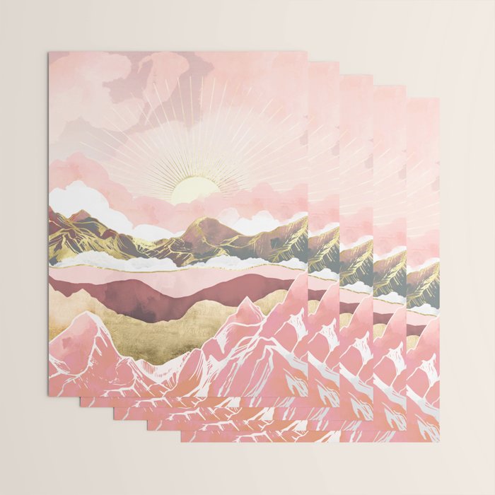 Summer Sunrise Wrapping Paper Gallery Image 3