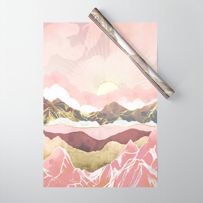 Summer Sunrise Wrapping Paper Gallery Image 1