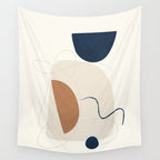 Spiraling Geometry 2 Wall Tapestry Gallery Image 4