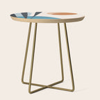 Minimal Abstract Art Landscape 10 Side Table Gallery Image 1