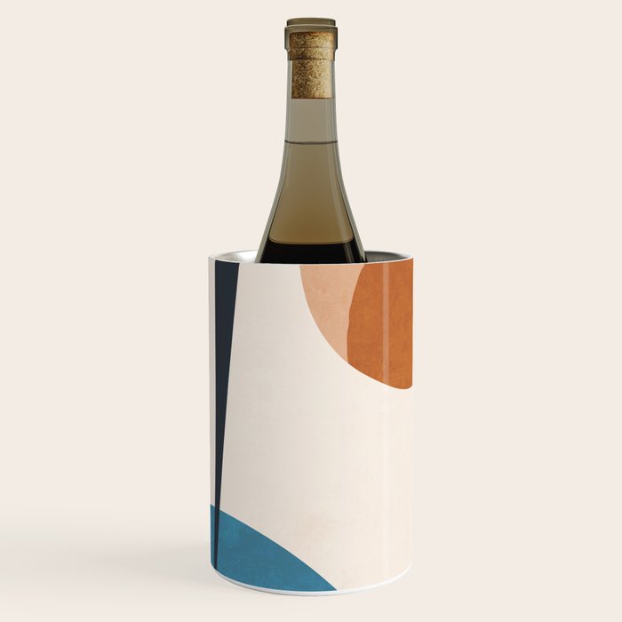 Minimal Abstract Art Landscape 10 Wine Chiller Gallery Image 1