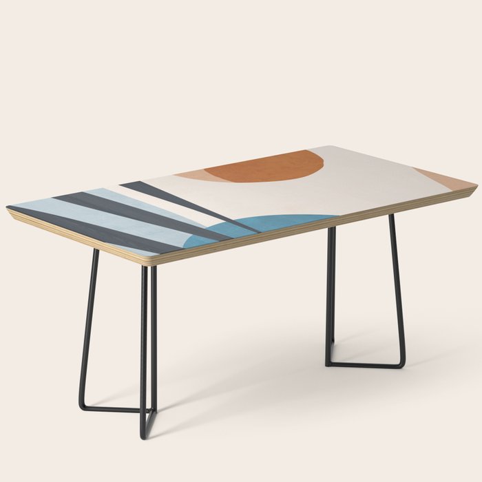 Minimal Abstract Art Landscape 10 Coffee Table Gallery Image 1