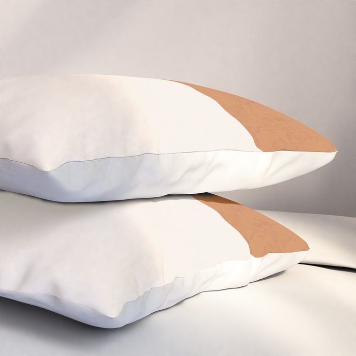 Minimal Abstract Art Landscape 10 Pillow Sham Gallery Image 3