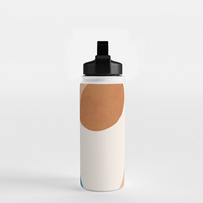 Minimal Abstract Art Landscape 10 Water Bottle Gallery Image 2
