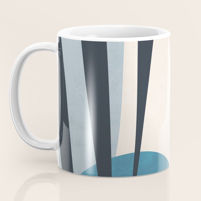 Minimal Abstract Art Landscape 10 Coffee Mug Gallery Image 3