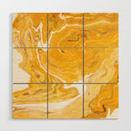 Snake Skin Marble Wood Wall Art Gallery Image 1