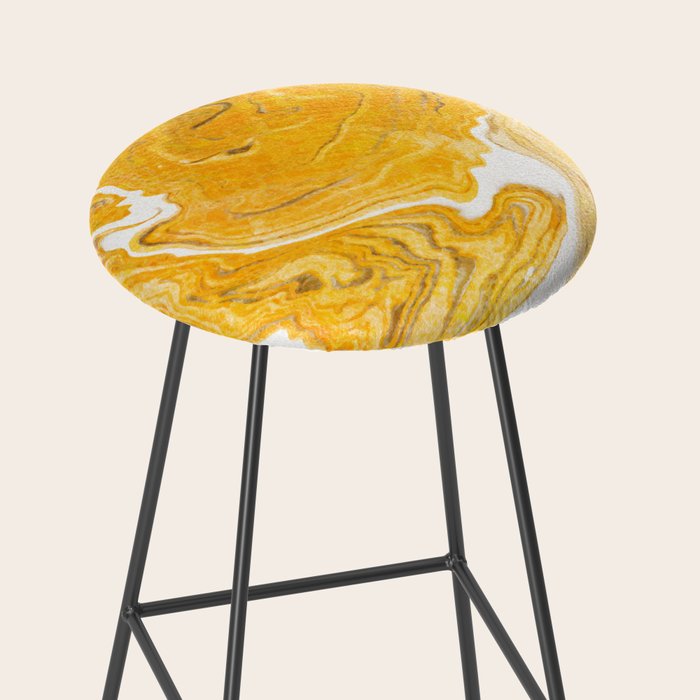 Snake Skin Marble Stool Gallery Image 2
