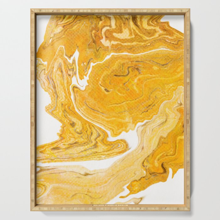 Snake Skin Marble Serving Tray Gallery Image 1