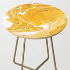 Snake Skin Marble Side Table Gallery Image 2