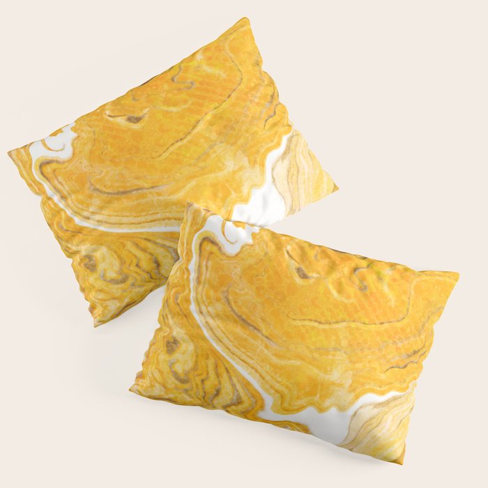 Snake Skin Marble Pillow Sham Gallery Image 1