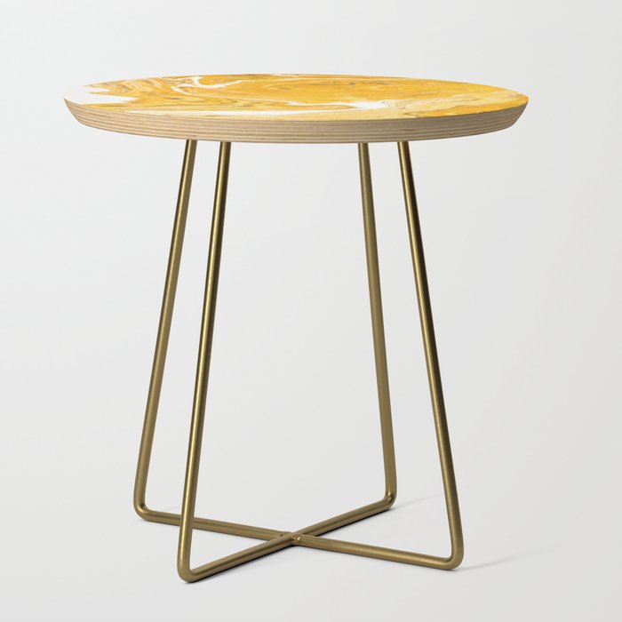 Snake Skin Marble Side Table Gallery Image 1