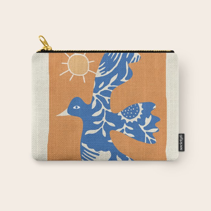 Abstract Flight 13 Carry All Pouch Gallery Image 1