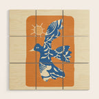 Abstract Flight 13 Wood Wall Art Gallery Image 1