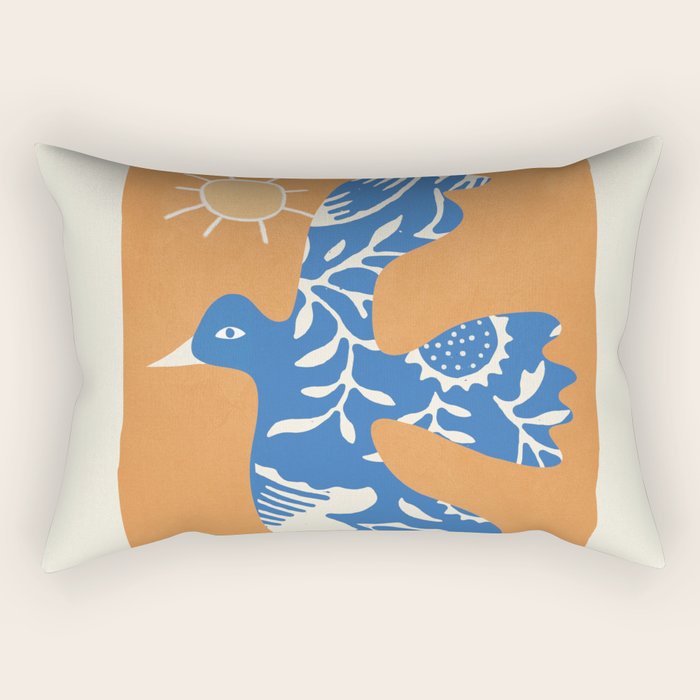 Abstract Flight 13 Rectangular Pillow Gallery Image 2