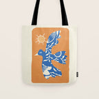 Abstract Flight 13 Tote Bag Gallery Image 1