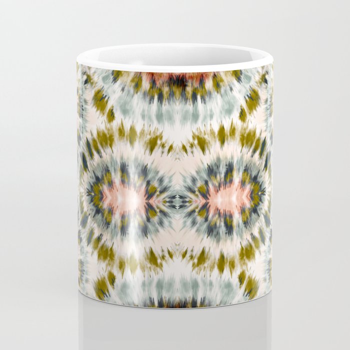 Mosaic tie dye 45B Coffee Mug Gallery Image 4