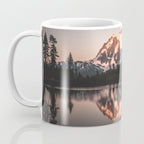 Alpenglow - Mountain Reflection - Nature Photography Coffee Mug Gallery Image 3