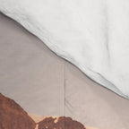 Alpenglow - Mountain Reflection - Nature Photography Comforter Gallery Image 4