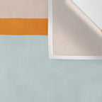 Modern Minimalism Abstract Teal Tones Artwork Wall Tapestry Gallery Image 3