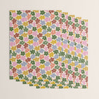 Flower - Vintage Daisy Wrapping Paper Gallery Image 3