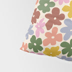 Flower - Vintage Daisy Pillow Sham Gallery Image 4