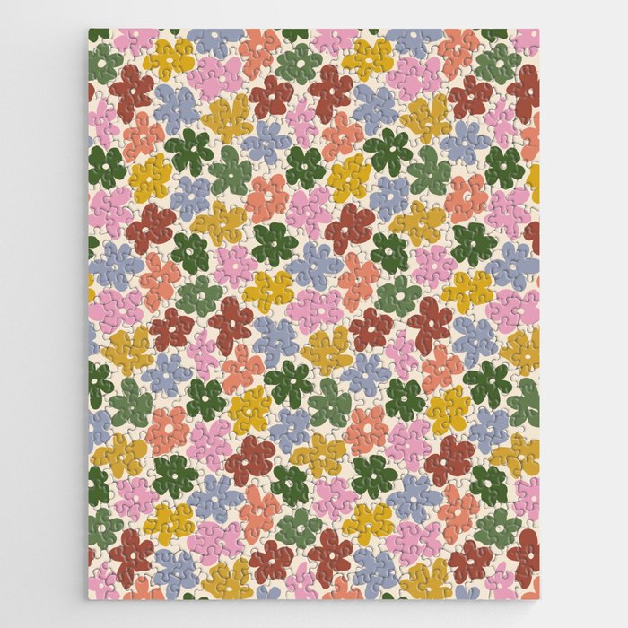 Flower - Vintage Daisy Jigsaw Puzzle Gallery Image 1