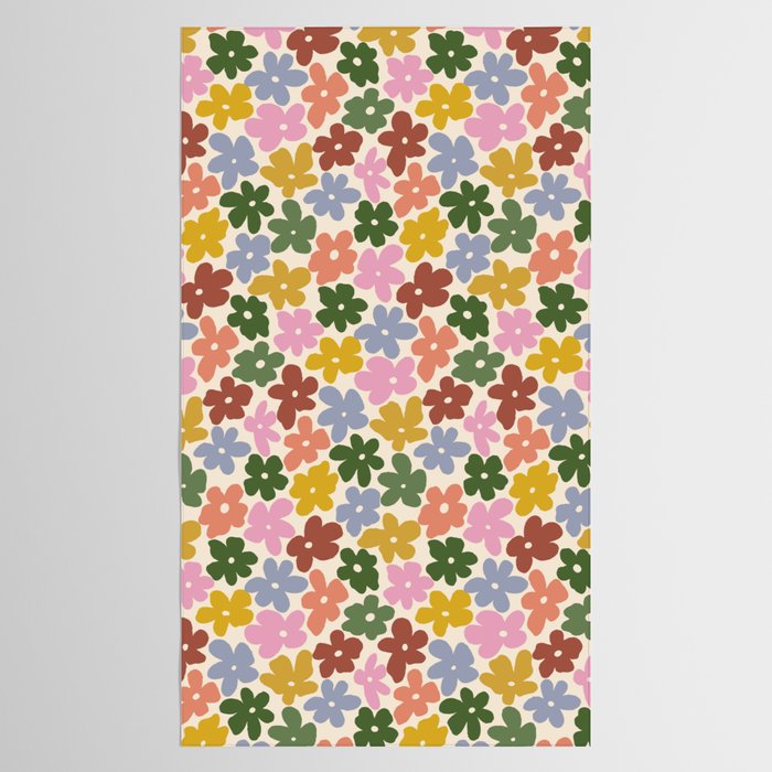 Flower - Vintage Daisy Tablecloth Gallery Image 2