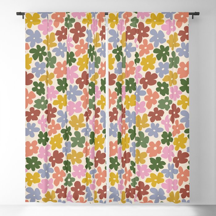 Flower - Vintage Daisy Window Curtain Gallery Image 5