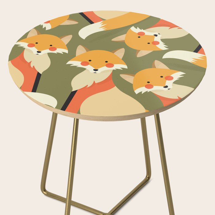 Red Fox, Animal Portrait Side Table Gallery Image 2