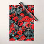Poppy Garden Wrapping Paper Gallery Image 1