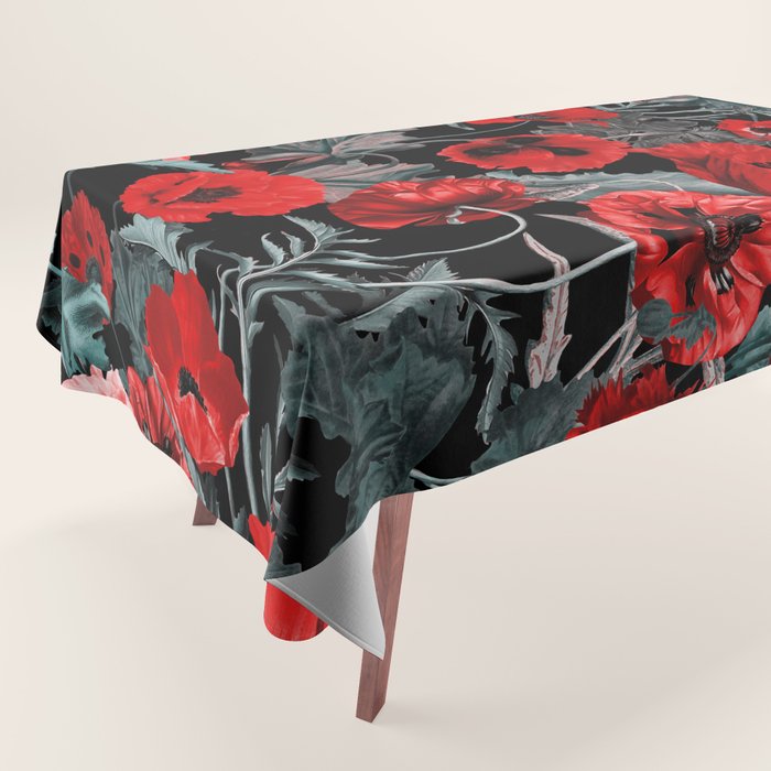 Poppy Garden Tablecloth Gallery Image 1