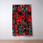 Poppy Garden Window Curtain Gallery Image 3