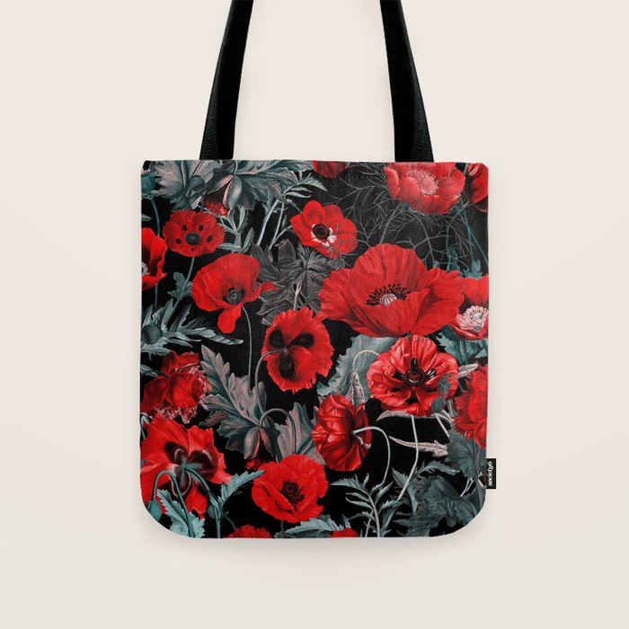 Poppy Garden Tote Bag Gallery Image 1