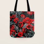 Poppy Garden Tote Bag Gallery Image 1